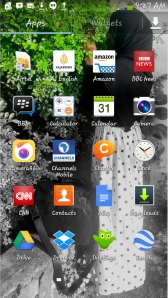 Screen shot of some of my Apps